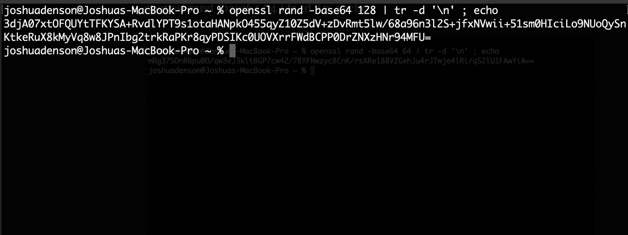 Tech Ubuntu MacOS Debian Generate Random x Base64 String Tech Ubuntu MacOS Debian Generate Random x Base64 String